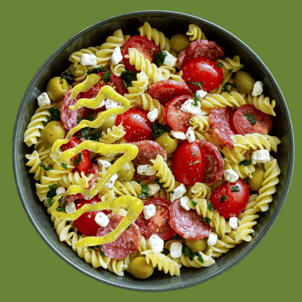 Best sauce for pasta salad made with peperoncinis in Chicago IL and Dallas TX