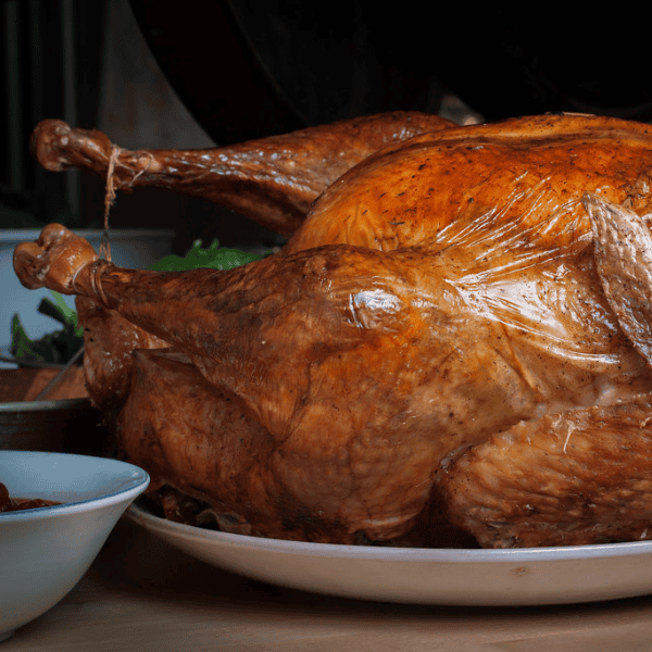 Thanksgiving turkey with CINI Sauce Elko, NV.